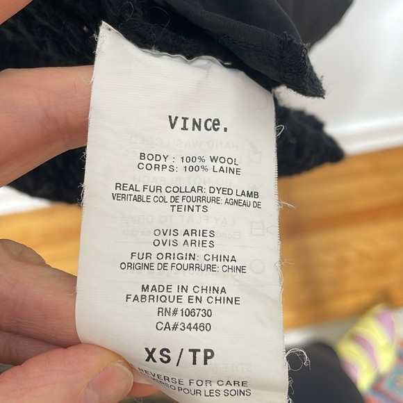 Vince Chunky long wool cardigan - Picture 7 of 9